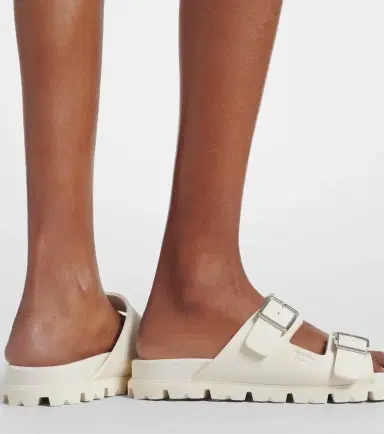 Prada Logo sandals | Thumbnail 5