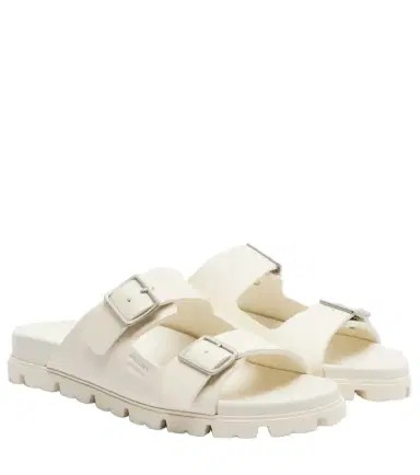 Prada Logo sandals | Thumbnail 1