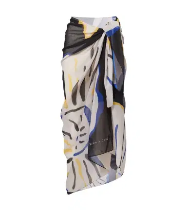 Cala de la Cruz Luana printed beach cover-up | Thumbnail 1