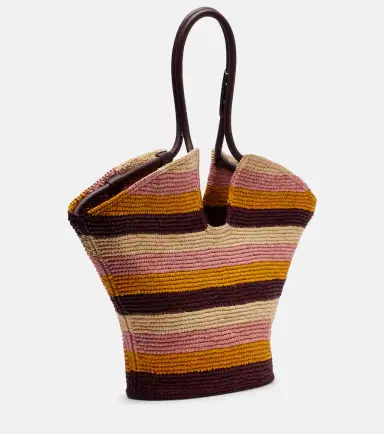 Zimmermann Goldentime Large raffia tote bag | Thumbnail 4 Zimmermann Goldentime Large raffia tote bag | Thumbnail 4