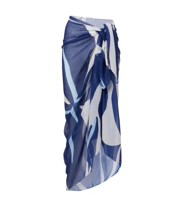 Cala de la Cruz Luana printed beach cover-up