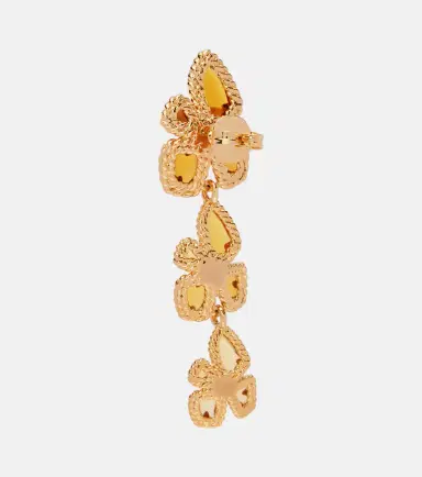 Zimmermann Bloom Large embellished drop earrings | Thumbnail 4
