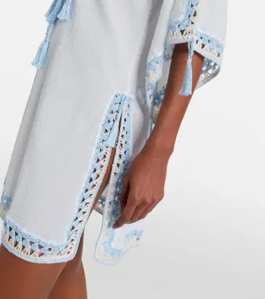 Anna Kosturova Crochet cotton kaftan | Thumbnail 2