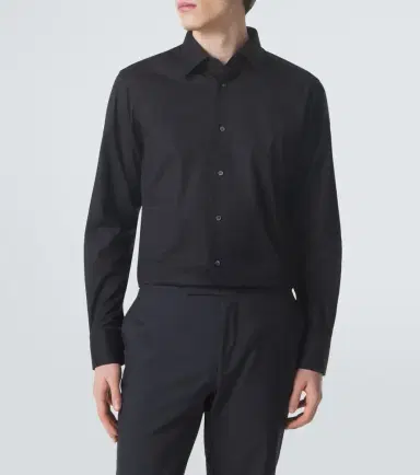 Zegna Cotton-blend poplin shirt | Thumbnail 3