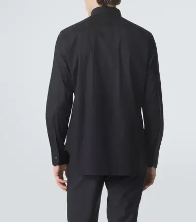 Zegna Cotton-blend poplin shirt | Thumbnail 4