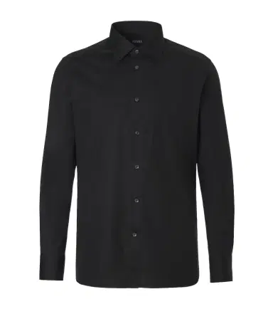 Zegna Cotton-blend poplin shirt | Thumbnail 1