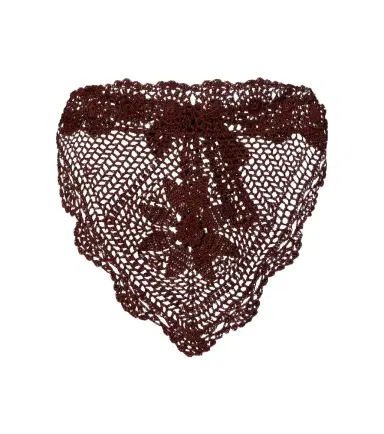 Anna Kosturova Crochet cotton crop top | Thumbnail 1