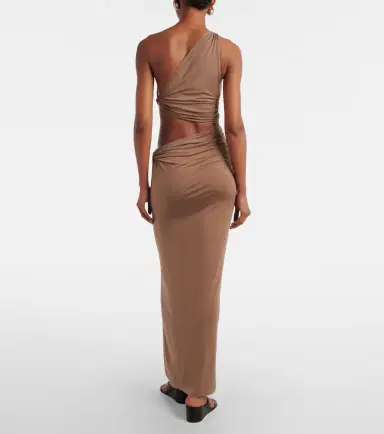 JADE SWIM Yana cutout one-shoulder maxi dress | Thumbnail 5