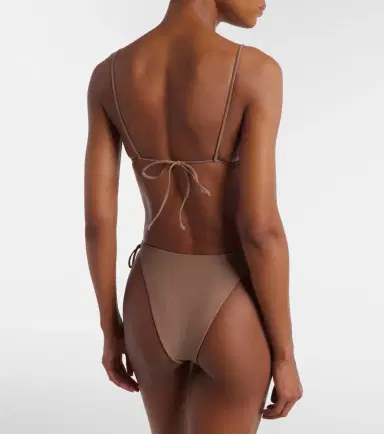 Jade Swim Via beaded bikini top | Thumbnail 4