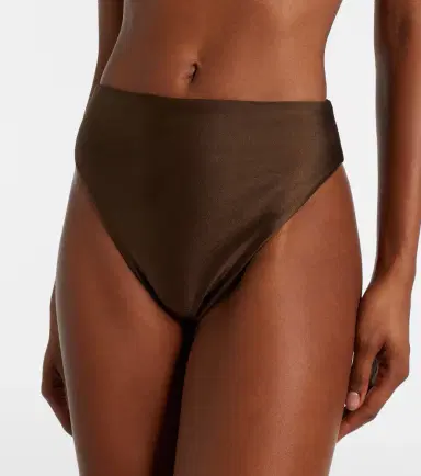 Jade Swim Incline high-rise bikini bottoms | Thumbnail 3