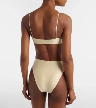 Jade Swim Muse beaded bikini top | Thumbnail 3