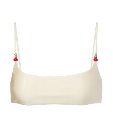 Jade Swim Muse beaded bikini top | Thumbnail 1