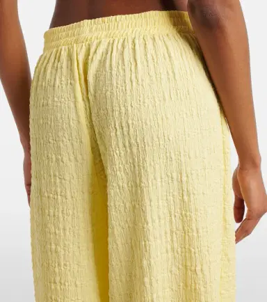 Jade Swim Mika seersucker wide-leg pants | Thumbnail 2