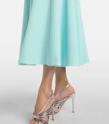 Roland Mouret Floral-appliqué one-shoulder cocktail dress | Thumbnail 3