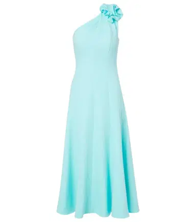 Roland Mouret Floral-appliqué one-shoulder cocktail dress | Thumbnail 1