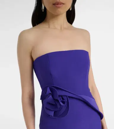 Roland Mouret Floral-appliqué gown | Thumbnail 2 Roland Mouret Floral-appliqué gown | Thumbnail 2