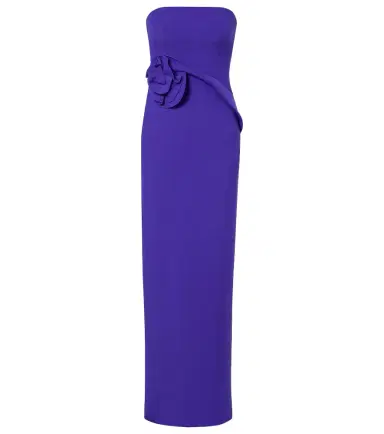 Roland Mouret Floral-appliqué gown | Thumbnail 1 Roland Mouret Floral-appliqué gown | Thumbnail 1