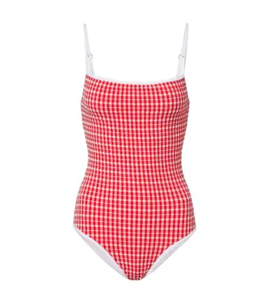 JADE SWIM Layla gingham swimsuit | Thumbnail 1
