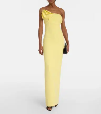 Roland Mouret Floral-appliqué gown | Thumbnail 5 Roland Mouret Floral-appliqué gown | Thumbnail 5