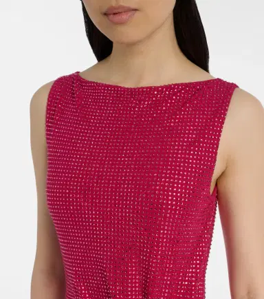 Roland Mouret Floral-appliqué embellished gathered maxi dress | Thumbnail 2