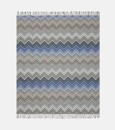 Missoni Perseo Zigzag wool and cashmere throw | Thumbnail 2