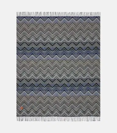 Missoni Perseo Zigzag wool and cashmere throw | Thumbnail 3