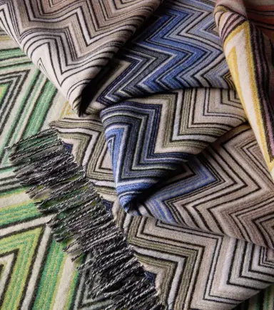 Missoni Perseo Zigzag wool and cashmere throw | Thumbnail 6
