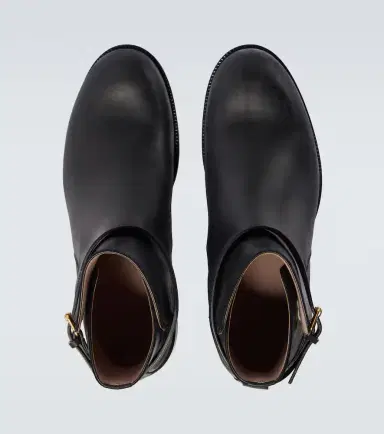 The Row Nobilis leather ankle boots | Thumbnail 5