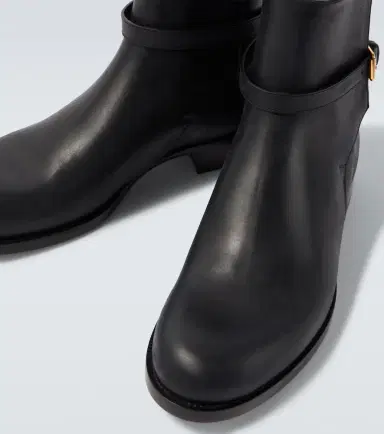 The Row Nobilis leather ankle boots | Thumbnail 6