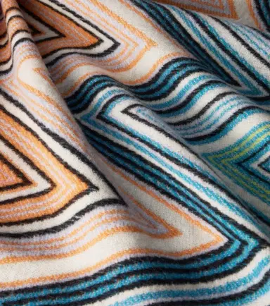 Missoni Plume Zig Zag wool-blend throw | Thumbnail 3