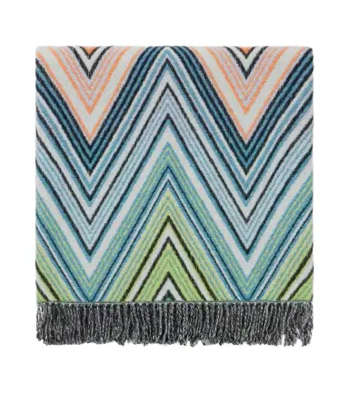 Missoni Plume Zig Zag wool-blend throw | Thumbnail 1