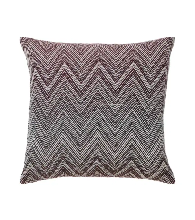 Missoni Timmy Zigzag wool cushion