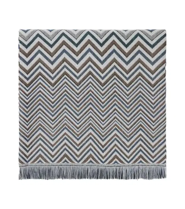 Missoni Antwan fringed wool-blend throw