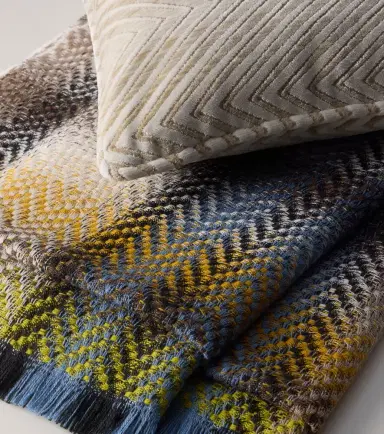 Missoni Zig Zag wool-blend throw | Thumbnail 3