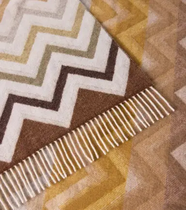 Missoni Watamu fringed wool-blend throw | Thumbnail 5