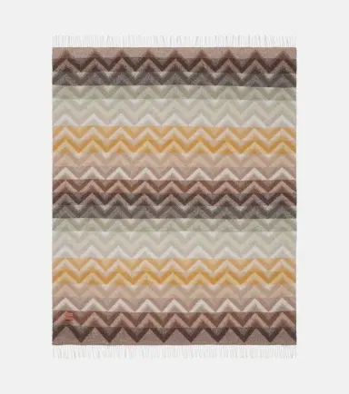 Missoni Watamu fringed wool-blend throw | Thumbnail 6