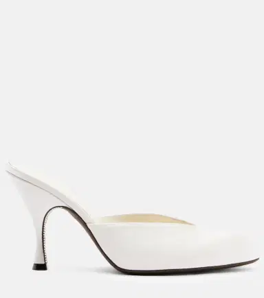 Herbert Levine Sitting Pretty satin mules | Thumbnail 3 Herbert Levine Sitting Pretty satin mules | Thumbnail 3