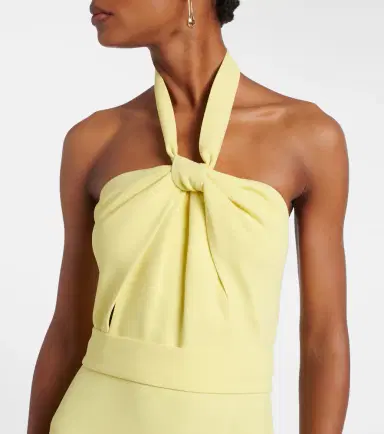 Elie Saab Halterneck cady gown | Thumbnail 2