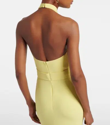 Elie Saab Halterneck cady gown | Thumbnail 5