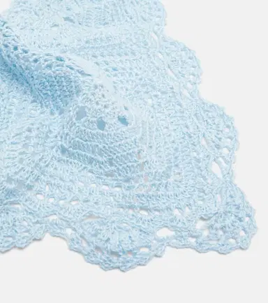 Anna Kosturova Crochet cotton head scarf | Thumbnail 2