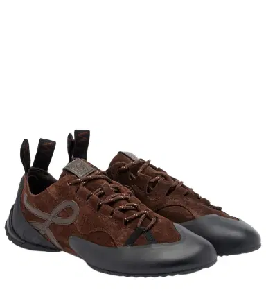 Loewe Grip Anagram suede sneakers | Thumbnail 1 Loewe Grip Anagram suede sneakers | Thumbnail 1