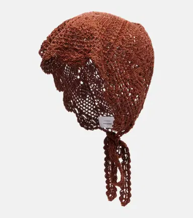 Anna Kosturova Crochet cotton scarf | Thumbnail 2