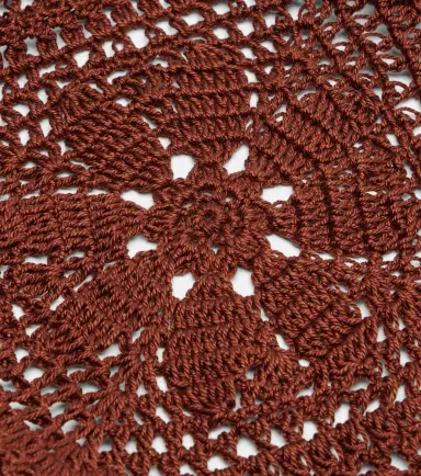 Anna Kosturova Crochet cotton scarf | Thumbnail 3