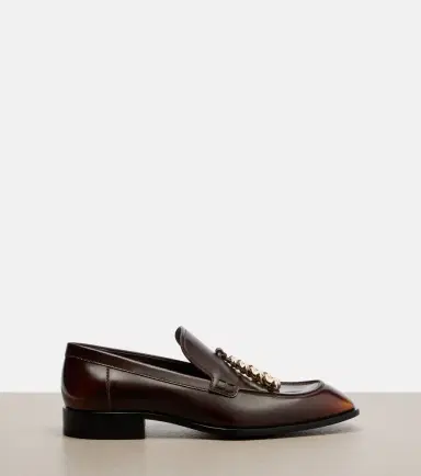 Loewe Embellished leather loafers | Thumbnail 4