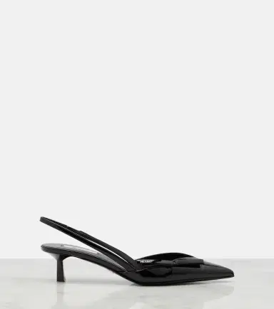 Prada Patent leather slingback pumps | Thumbnail 2