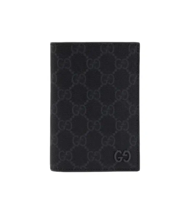 GG Canvas passport holder