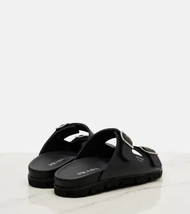 Prada Logo sandals | Thumbnail 4