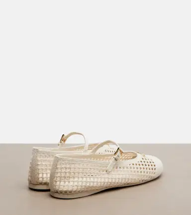 Prada Crochet ballet flats | Thumbnail 4 Prada Crochet ballet flats | Thumbnail 4