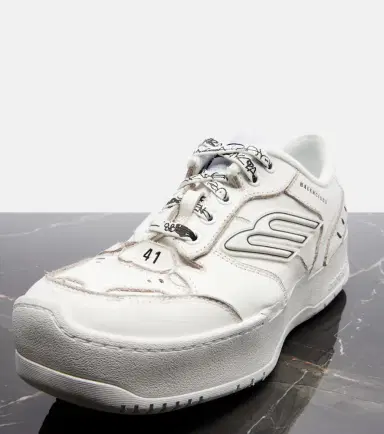 Balenciaga Hamptons leather platform sneakers | Thumbnail 2 Balenciaga Hamptons leather platform sneakers | Thumbnail 2