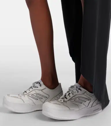 Balenciaga Hamptons leather platform sneakers | Thumbnail 5 Balenciaga Hamptons leather platform sneakers | Thumbnail 5
